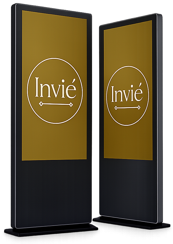 Invie Advertising Totem Smart Display
